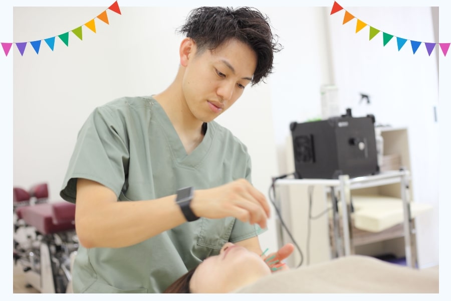 美容鍼の鍼治療