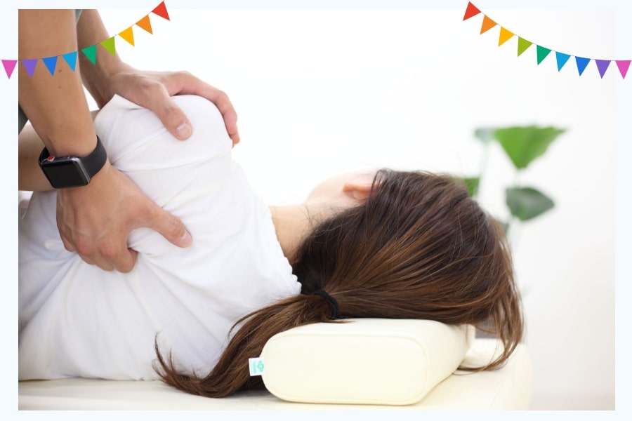 肩甲骨はがしの整体